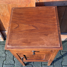 Hal kast nacht kastje hout origineel VERKOCHT