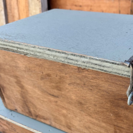 Kist gereedschap hout origineel VERKOCHT