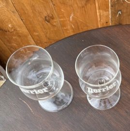 Perrier mineraalwater Frankrijk glas origineel