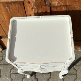 Ladekast nachtkastje wit 3 laden VERKOCHT