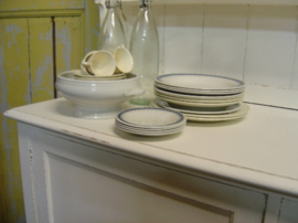 Buffetkast keuken servies boeken kast wit VERKOCHT
