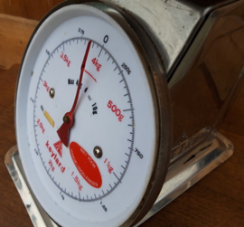 Keuken weegschaal Keylard chroom VERKOCHT