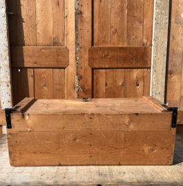 Houten kist eierkist origineel 78,5 x 31,5 x 27