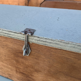 Kist gereedschap hout origineel VERKOCHT