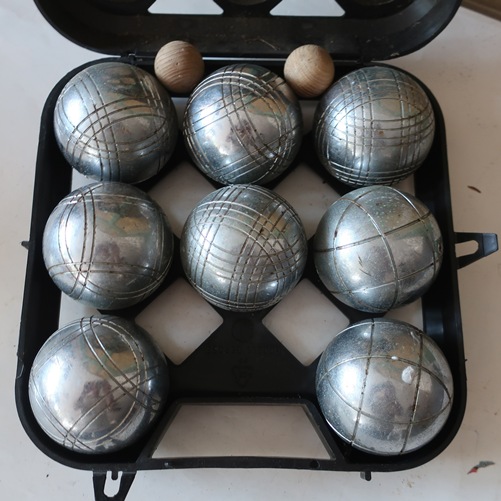 Petanque ballen jeu de boules 8 VERKOCHT