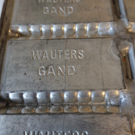 Mal Wauters Gand koek chocolade metaal
