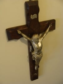 Crucifix kruis beeld Jezus 22 x 44,5
