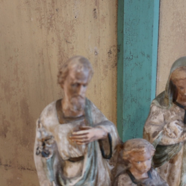 Beeld Jozef Maria en Jezus beeld 33,5 cm hoog
