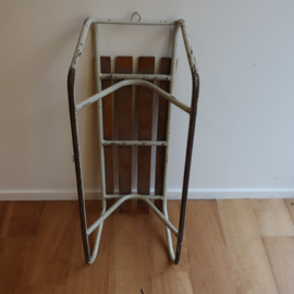 Slee kinder metaal origineel hout retro vintage