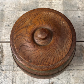 Tabakspot Schimmelpenninck hout pot Tabak