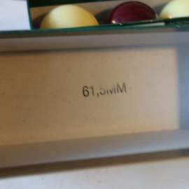 Biljart ballen Aramith 3 stuks in doos 61,5 mm