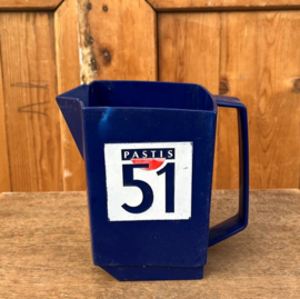 Waterkan kan Pastis 51 blauw plastic Frankrijk