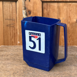 Waterkan kan Pastis 51 blauw plastic Frankrijk