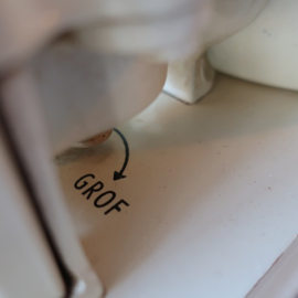 Koffiemolen DE Douwe Egberts wand hang model