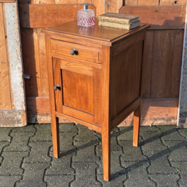 Hal kast nacht kastje hout origineel VERKOCHT