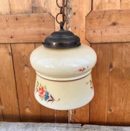 Hanglamp Art Deco ganglamp hallamp glas