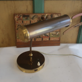 Burolamp lamp tafellamp messing notarislamp