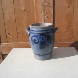 Keulse pot origineel grijs blauw 30 cm VERKOCHT