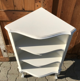 Schappenkast etagaire boekenkast wit VERKOCHT