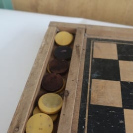 Spel bordspel hout Frankrijk Jeu de L'oie