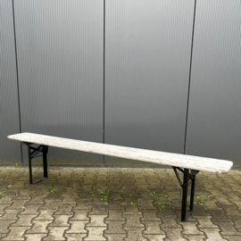 Bank tuinbank hout 219 sidetable VERKOCHT
