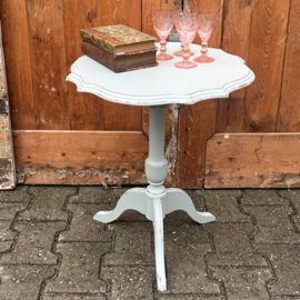Haltafel side table bijzettafel groen VERKOCHT