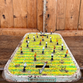 Voetbalspel metaal USSR CCCP origineel