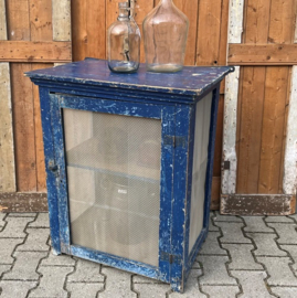 Vliegenkast blauw kast 70 x 48,5 x 84,5 VERKOCHT