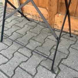 Tuintafel bistrotafel metaal zwart opklapbaar