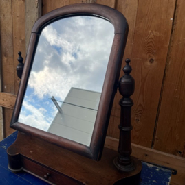 Spiegel kaptafel met lade kantelbaar VERKOCHT