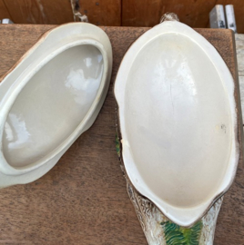 Schaal pate hert ree origineel 25,5 cm