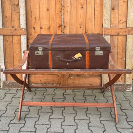 Kofferstandaard kofferrek hout opklapbaar Engeland