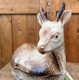 Schaal pate hert ree origineel 25,5 cm