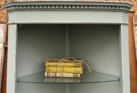 Boekenkast hoekkast Engeland 179 cm VERKOCHT
