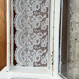 Hang kastje wand pronk wit klok VERKOCHT