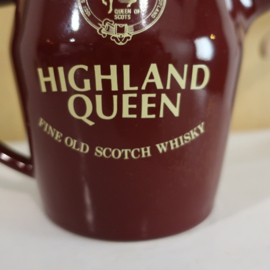 Highland Queen fine old Scotch whisky kan jug