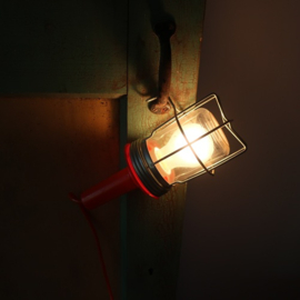 Looplamp kooilamp industrie VERKOCHT