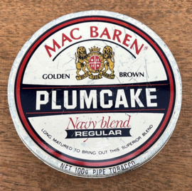 Blik Mac Baren Plumcake pijptabak Navy blend