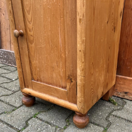 Hal kast nachtkastje grenen 74 cm VERKOCHT