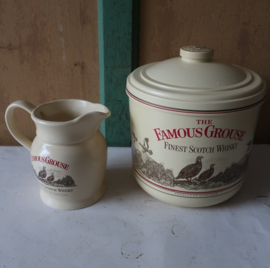 Famous Grouse Whisky water kan & ijsemmer