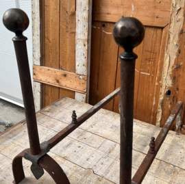 Haardbokken vuurbokken openhaard metaal