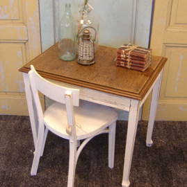 Haltafel 75 x 53 x 72,5 side table 1930 VERKOCHT