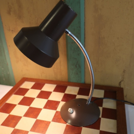 Tafel lamp metaal bureau buro vintage origineel