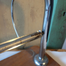 Papier rolhouder chroom 66 cm origineel retro