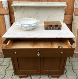 Kaptafel toilet bad tafel sidetable commode