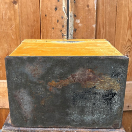Brood beschuit trommel 29,5 x 20 x 21,5 cm blik