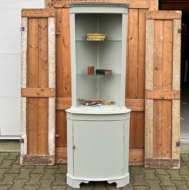 Boekenkast hoekkast Engeland schappenkast 179 cm