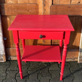 Kaptafel sidetable toilet bad tafel VERKOCHT