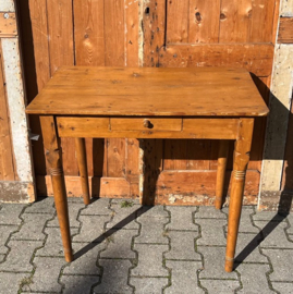 Tafel Frankrijk eettafel buro hout VERKOCHT