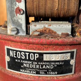 Sein lamp Neostop Haarlem metaal rood